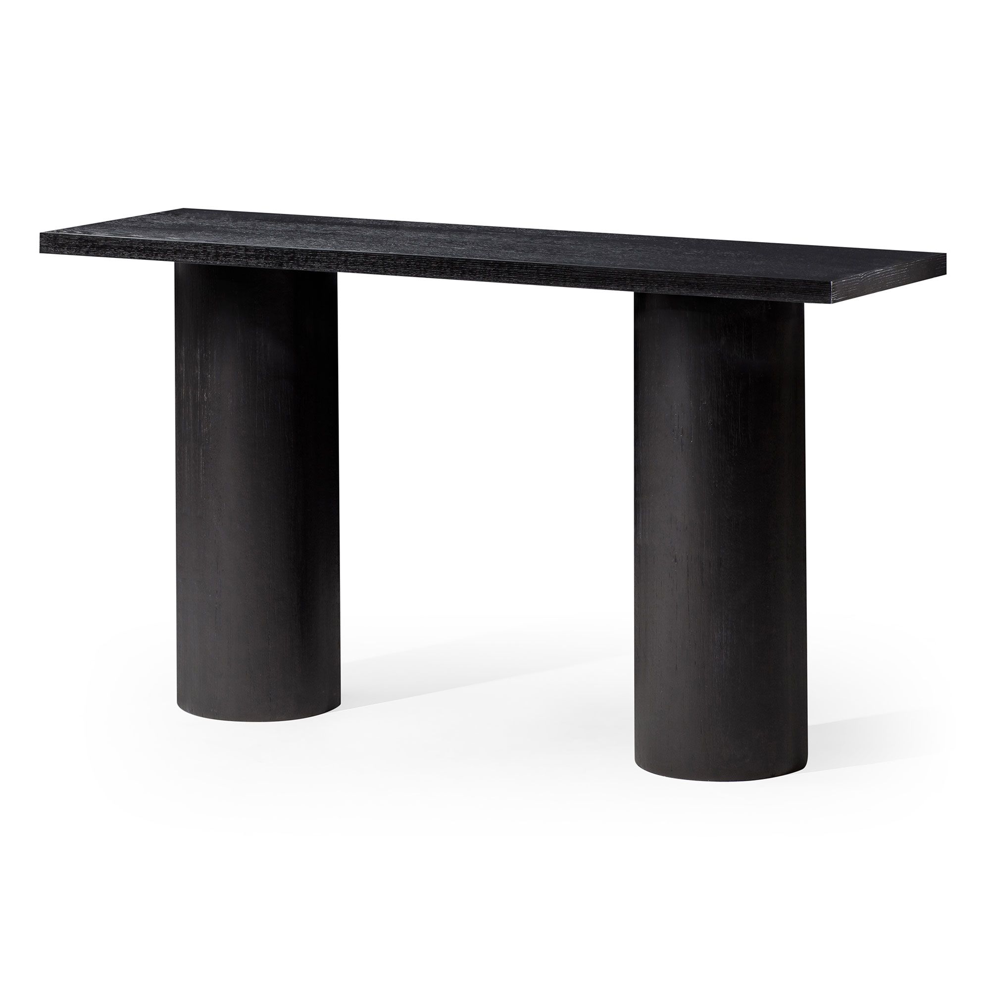 Maven Lane Lana Contemporary Wooden Console Table in Refined Black Finish | Walmart (US)