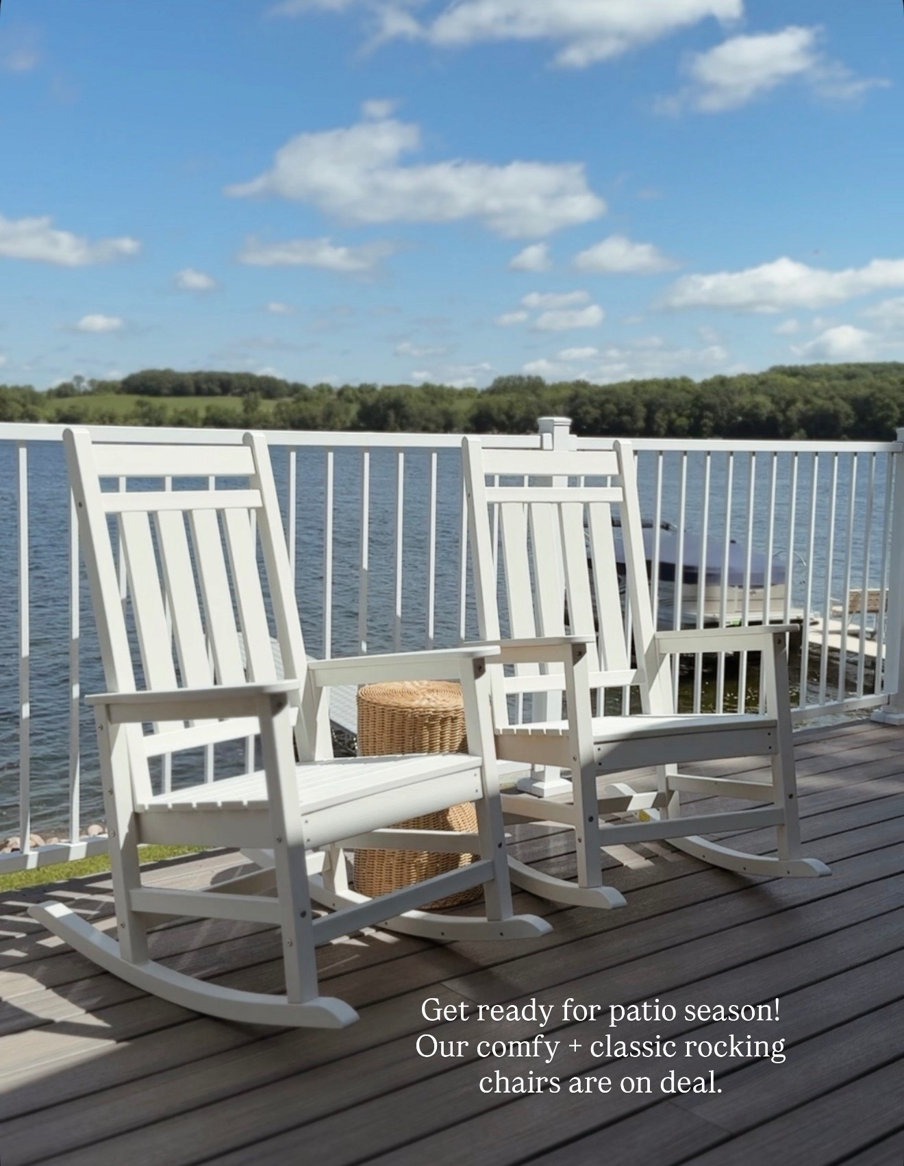 Our rocking chairs are on sale! I love these because they’re so classic and timeless looking. Plus there are super comfortable and easy to assemble. ￼

#LTKSaleAlert #LTKHome #LTKSeasonal