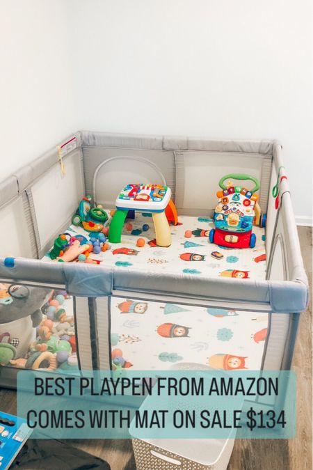 Toddler playpen on amazon! 

#LTKbaby #LTKHoliday #LTKkids