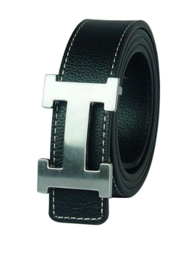 G-FOR Women H Reversible Leather Belt With Removable Buckle | Amazon (US)