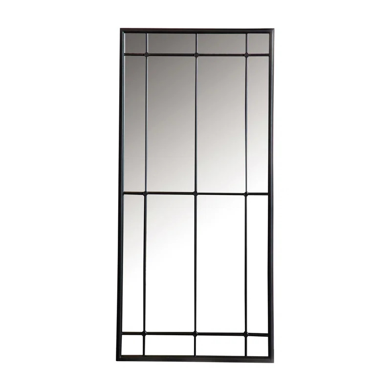 Auryana Metal Window Pane Wall Mirror | Wayfair North America
