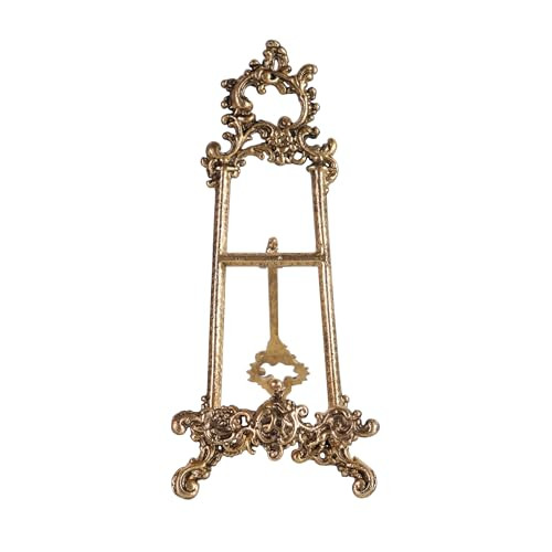 Vintage Cookbook Stand, Small Ornate Easel Fleur De Lis Stand | Amazon (US)