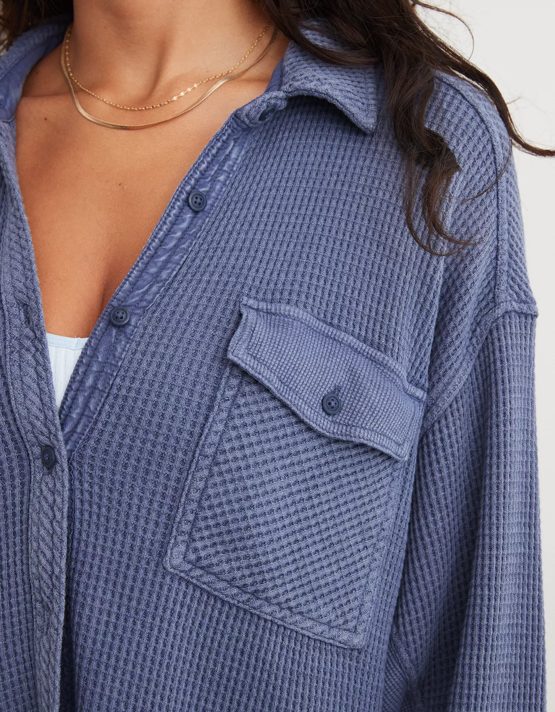 Aerie LumberJane Waffle Shirt | Aerie