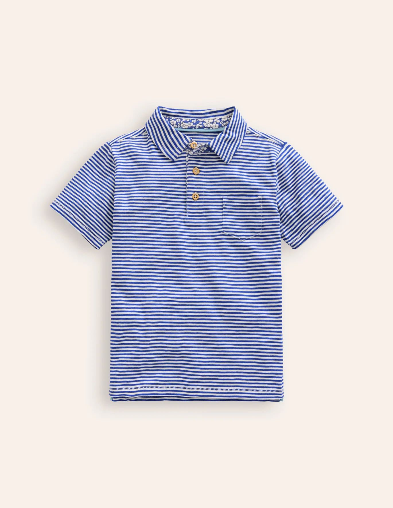 Slubbed-Jersey Polo Shirt | Boden (US)