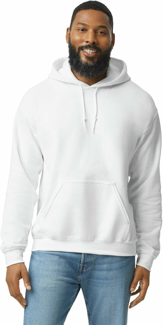Gildan Adult Fleece Hooded Sweatshirt, Style G18500, Multipack | Amazon (US)