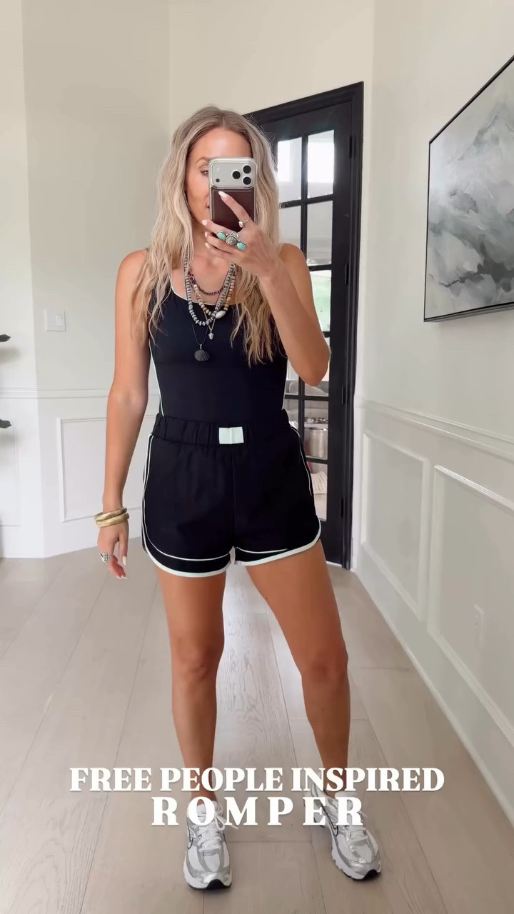 FREE PEOPLE inspired romper for quite literally half the price at Amazon 👀🙊 perfect for a gym outfit / lounge outfit 

Wearing my tts (small)

#LTKActive #LTKfitnessgoals #LTKootd