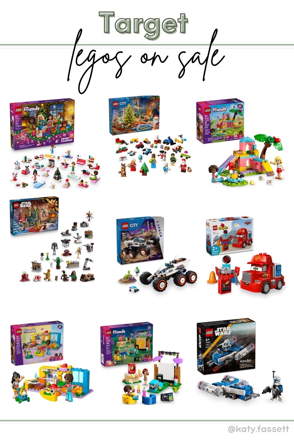 Target has some legos on sale including a few advent calendars!! 