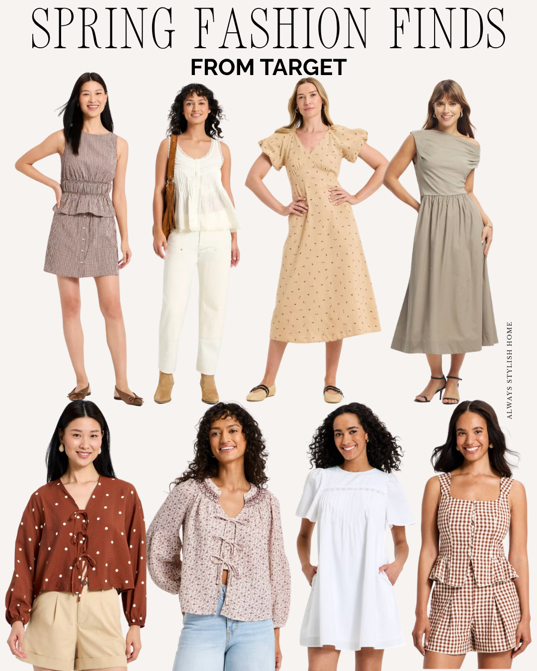 Target spring fashion finds that are perfect for the new season—think breezy dresses, lightweight layers, and easy everyday outfits. These Target style picks are affordable, on-trend, and so easy to mix and match. #targetstyle #targetfashionfinds #targetspringfashion #springoutfitideas #affordablefashionfinds #targetoutfits #everydaystyle #springstyleinspo #targetcircleweek #ltkfashion 

 #LTKootd #LTKSeasonal #LTKSaleAlert