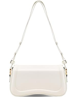 Small Shoulder Bag for women,Crossbody Purses,Leather Tote Handbag Clutch Hobo Purse,with Zipper ... | Amazon (US)