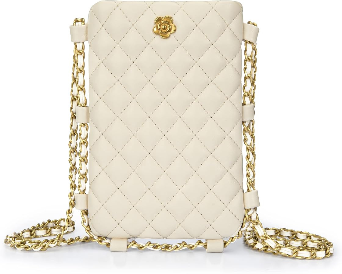 Montana West Quilted Mini Crossbody Bags for Women Trendy Cell Phone Purse | Amazon (US)