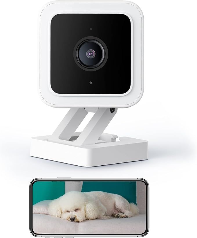 WYZE Cam v3 1080P Wired Indoor/Outdoor Home Security Camera for Pet Baby Dogs & Cats Nanny Elderl... | Amazon (US)