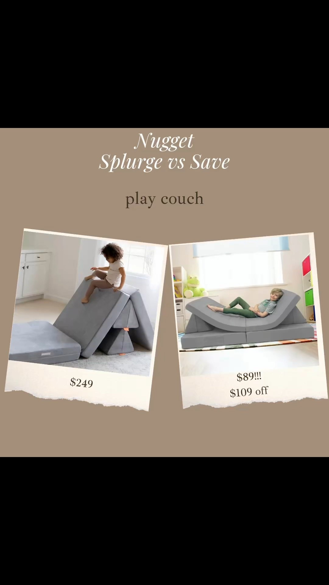 !!!!!!! Best sale I’ve seen yet for a nugget inspired play couch that has good reviews!!!! This deal will sellout quickly! Great gift idea! Every home with littles needs ❤️

#LTKSaleAlert #LTKHome #LTKGiftGuide