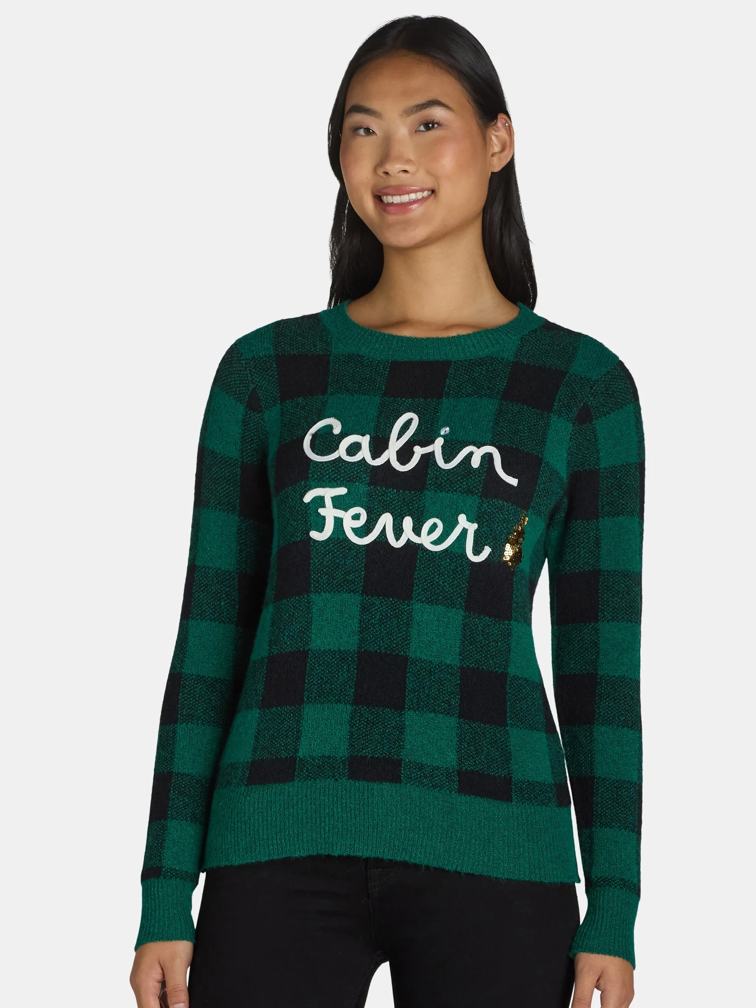 Holiday Time Christmas Sweater, Sizes XS-3X | Walmart (US)