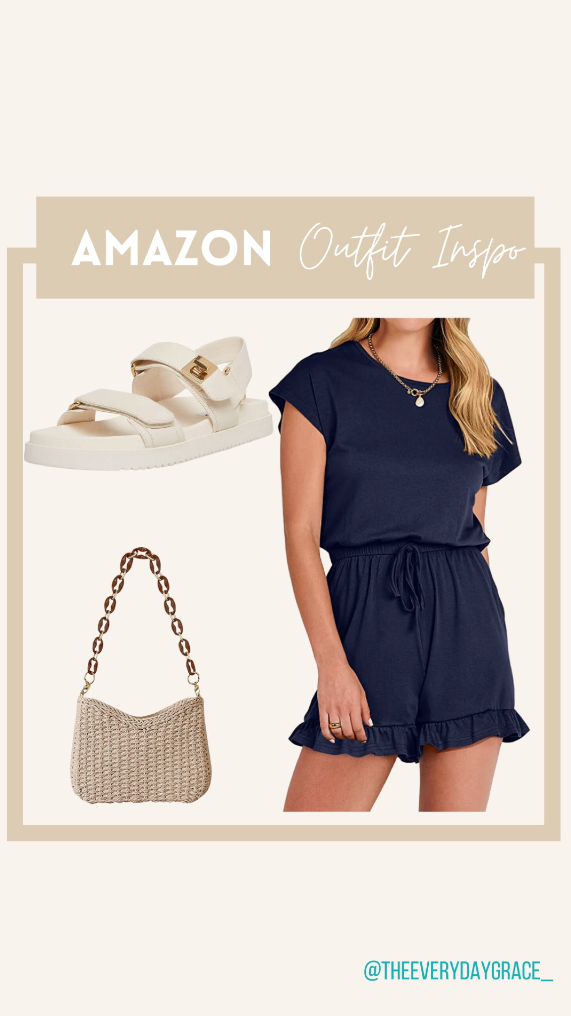 Casual summer outfit, Memorial Day outfit inspo 

#LTKSeasonal #LTKstyletip #LTKunder50