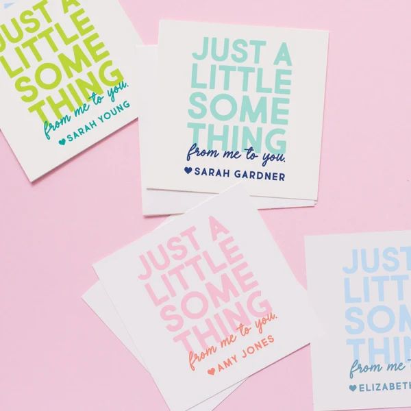 Just a little Something Gift Stickers | Joy Creative Shop