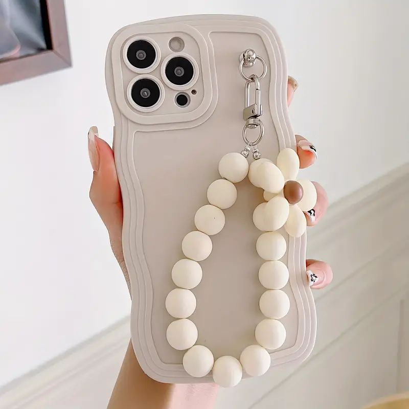 White Wave Flower Silicone Phone Case 14 13 12 11 Pro Max/ - Temu | Temu Affiliate Program