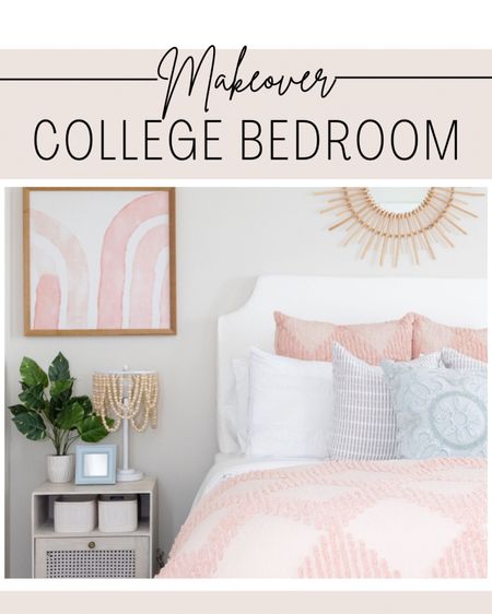 We're on our second college bedroom makeover today but here's the first one that went viral. 

#collegedorm #collegeapartment #bohostyle #girlsbedroom 

#LTKkids #LTKstyletip #LTKhome