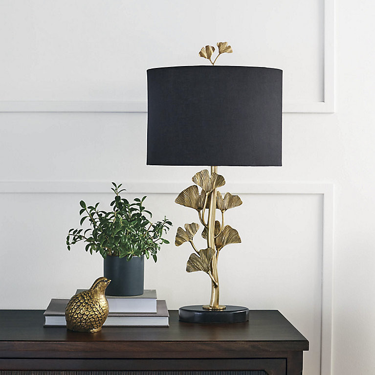 Gingko Leaf Table Lamp | Frontgate