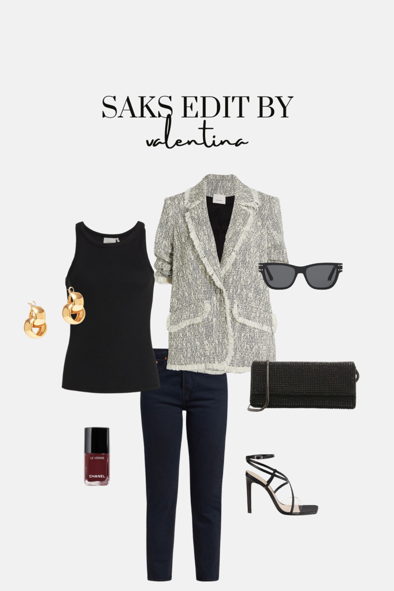 I love pairing blazers with leather pants. It’s edgy and classic all at the same time. xxV

Black tank, tweed blazer, black faux leather pants

#LTKSeasonal #LTKstyletip #LTKworkwear