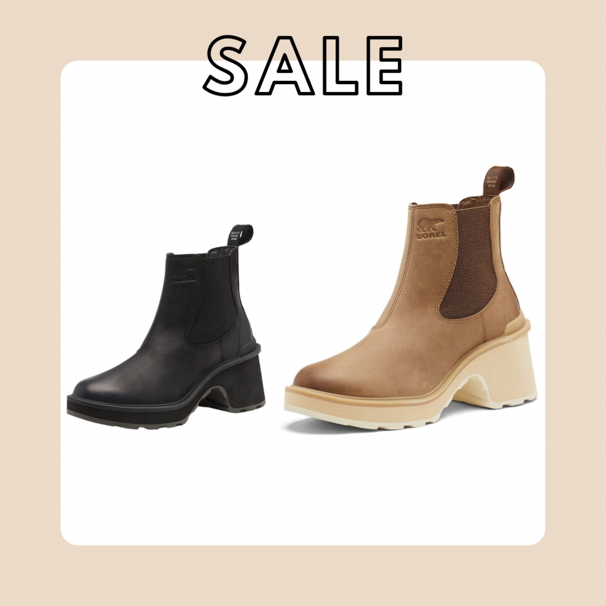 Sorel heel Chelsea boot on sale! 

#winterboots #amazonfinds 

#LTKshoecrush #LTKFind #LTKsalealert