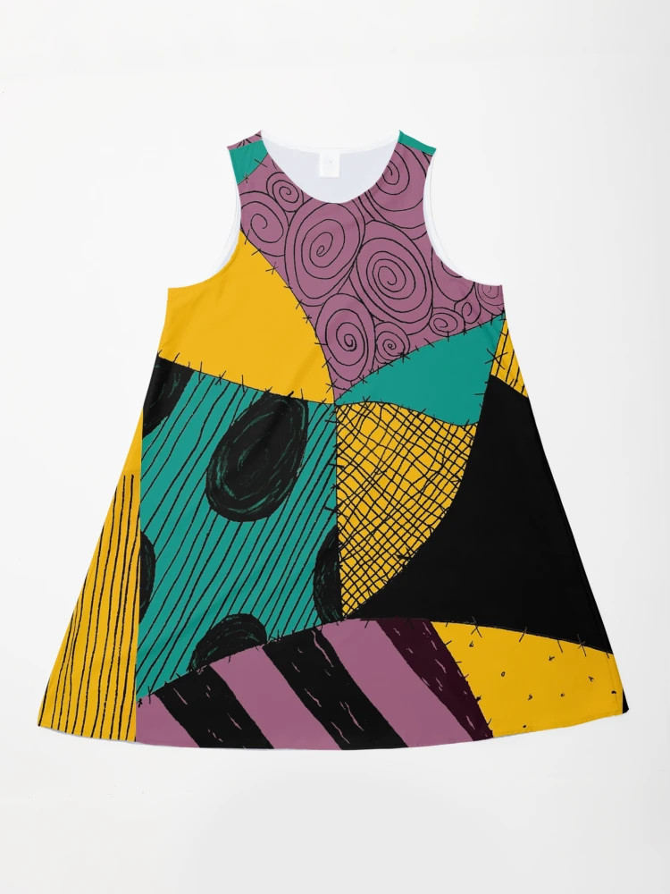 Sally's dress. The Nightmare Before Christmas. A-Line Dress | Redbubble (US)