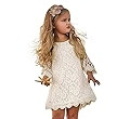 Flower Girl Dress Toddler Dresses Vintage Rustic Dress Baby Girl Baptism Dress | Amazon (US)