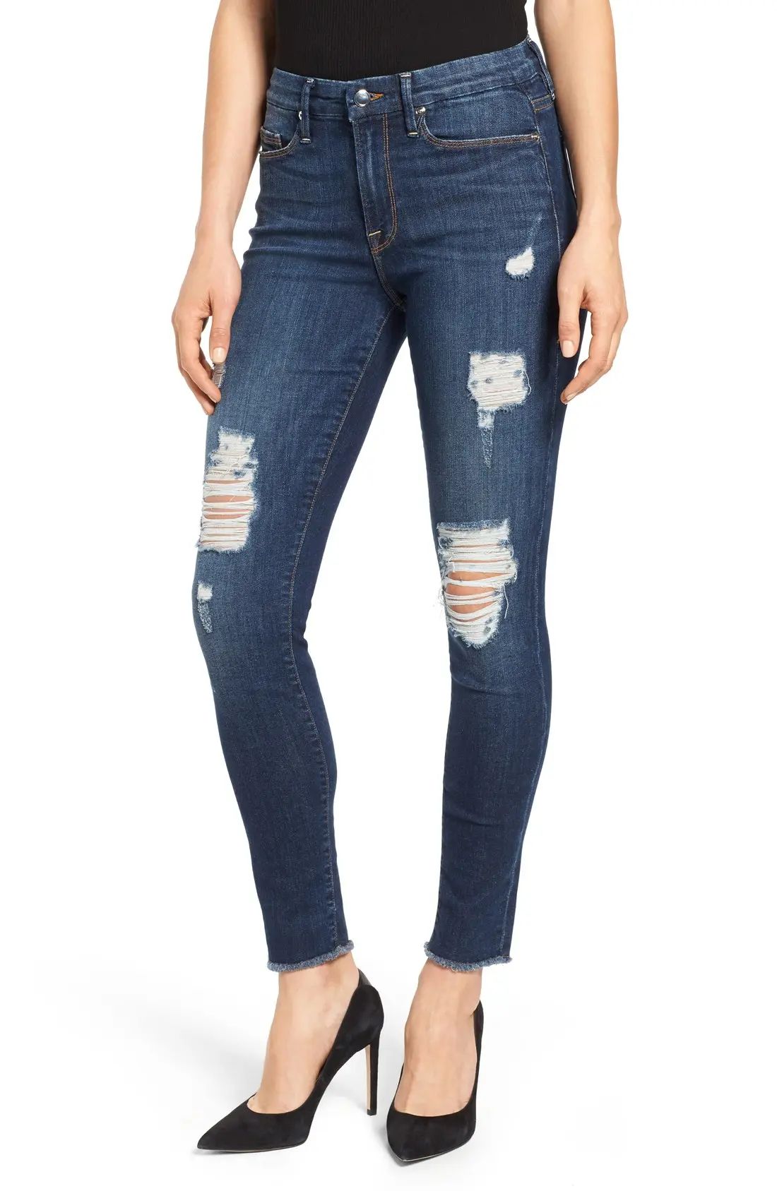 Good Legs High Rise Ripped Skinny Jeans | Nordstrom