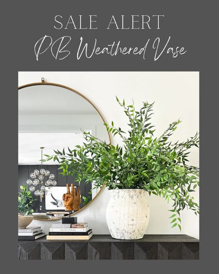 Our beautiful weathered vase that we have in our foyer is currently on sale.  It’s such a special piece that provides so much texture to a small space!

#LTKhome