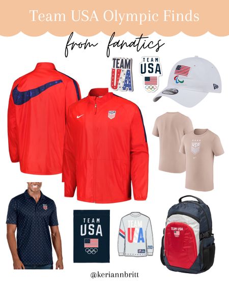 Team USA Olympic Games Apparel & Accessories for Baby, Toddler, Kids, Men, Women and Home

Olympics / team USA / Olympics party / team USA gear / team USA apparel / Paris Olympics / 2024 summer Olympics / Paralympics / Paralympic team USA /Olympic team / fanatics / America / USA soccer  / USA athletics / athletes / sports / activewear / Olympic rings / go for gold / trading pins / USA tee / USA hat / fan gear / sports fan / gifts for sports fans

#LTKSeasonal #LTKActive #LTKFindsUnder100