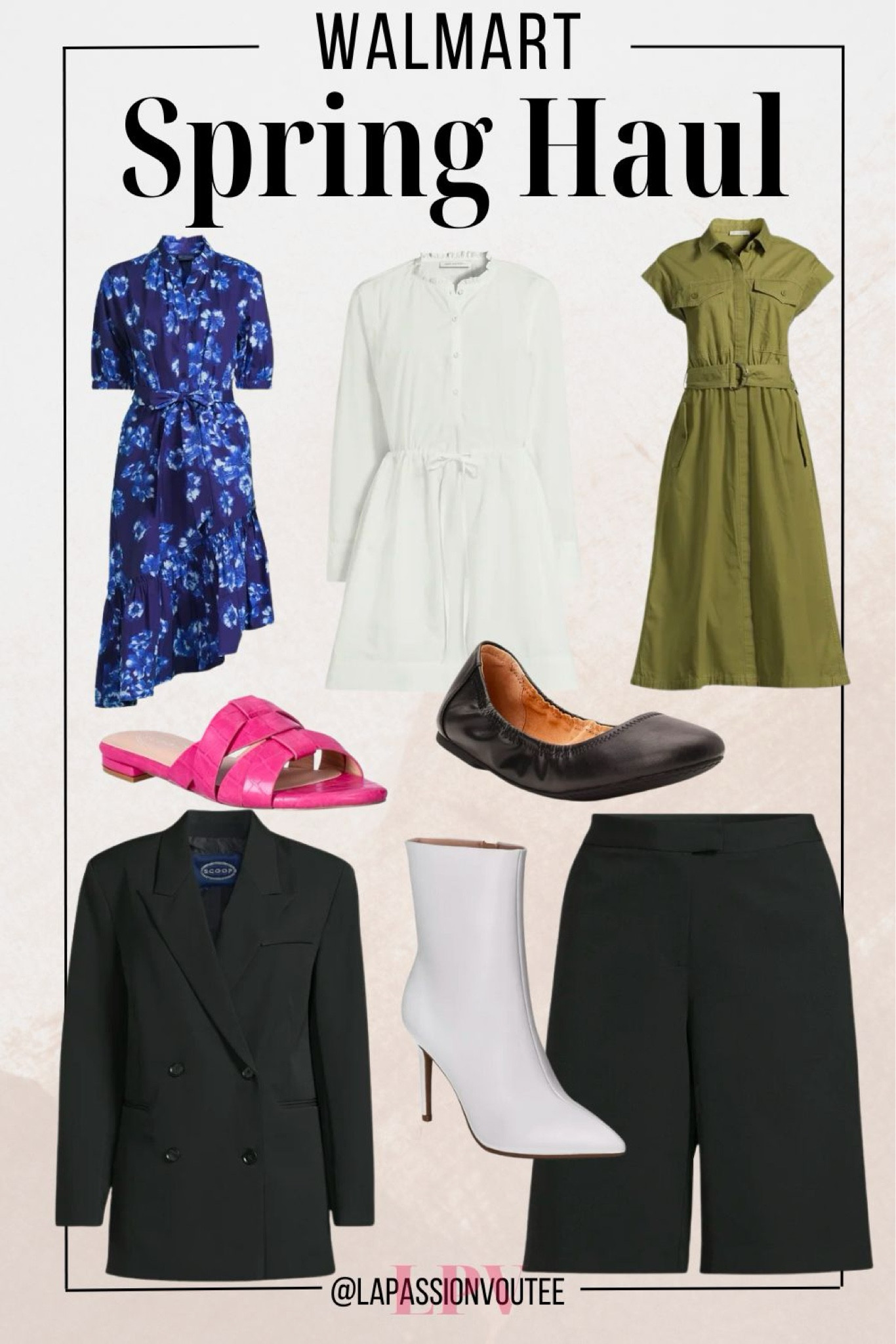 New in from @walmart fashion in my closet. Perfect spring fashion finds that come in several colors  All items were ordered in size medium. Let me know if you have any questions (keeping everything 😍). #walmartpartner 

#LTKstyletip #LTKitbag #LTKfindsunder50