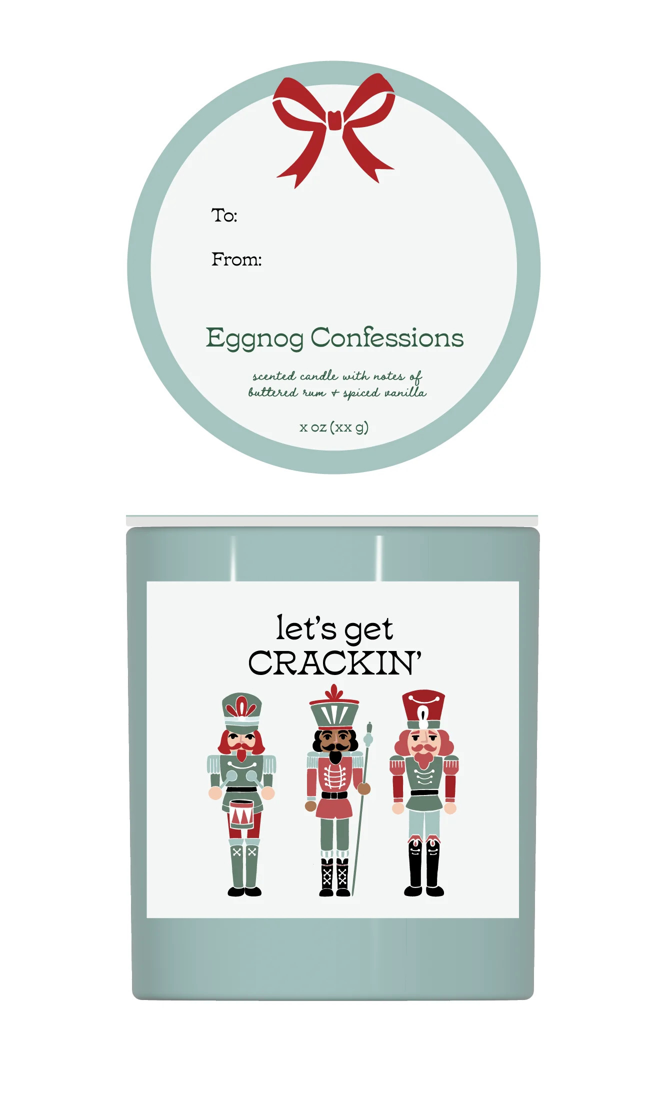 Mainstays Let's Get Crackin' Scented Candle, Holiday Christmas Candle, 6 oz | Walmart (US)