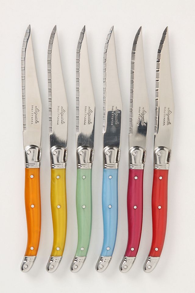 Laguiole Steak Knives, Set of 6 | Anthropologie (US)