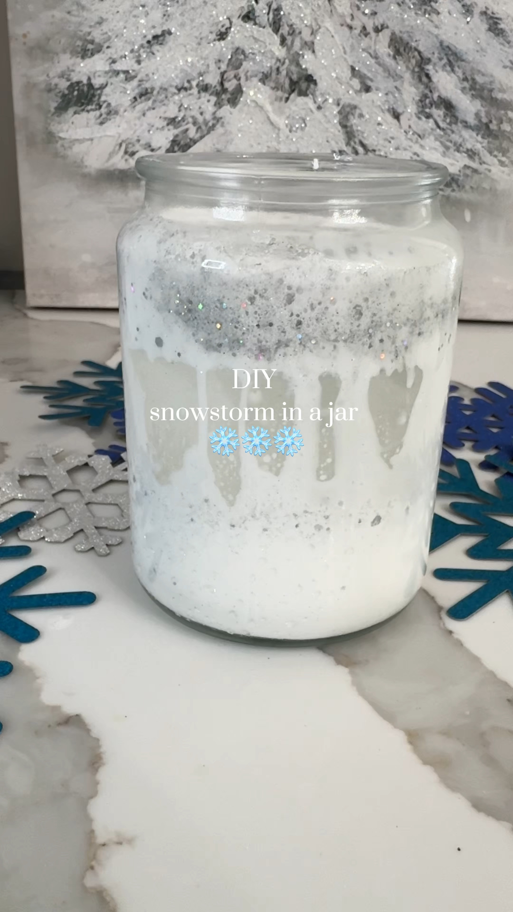 DIY snowstorm in a jar ❄️🌨️

#LTKSeasonal #LTKKids #LTKWatchNow