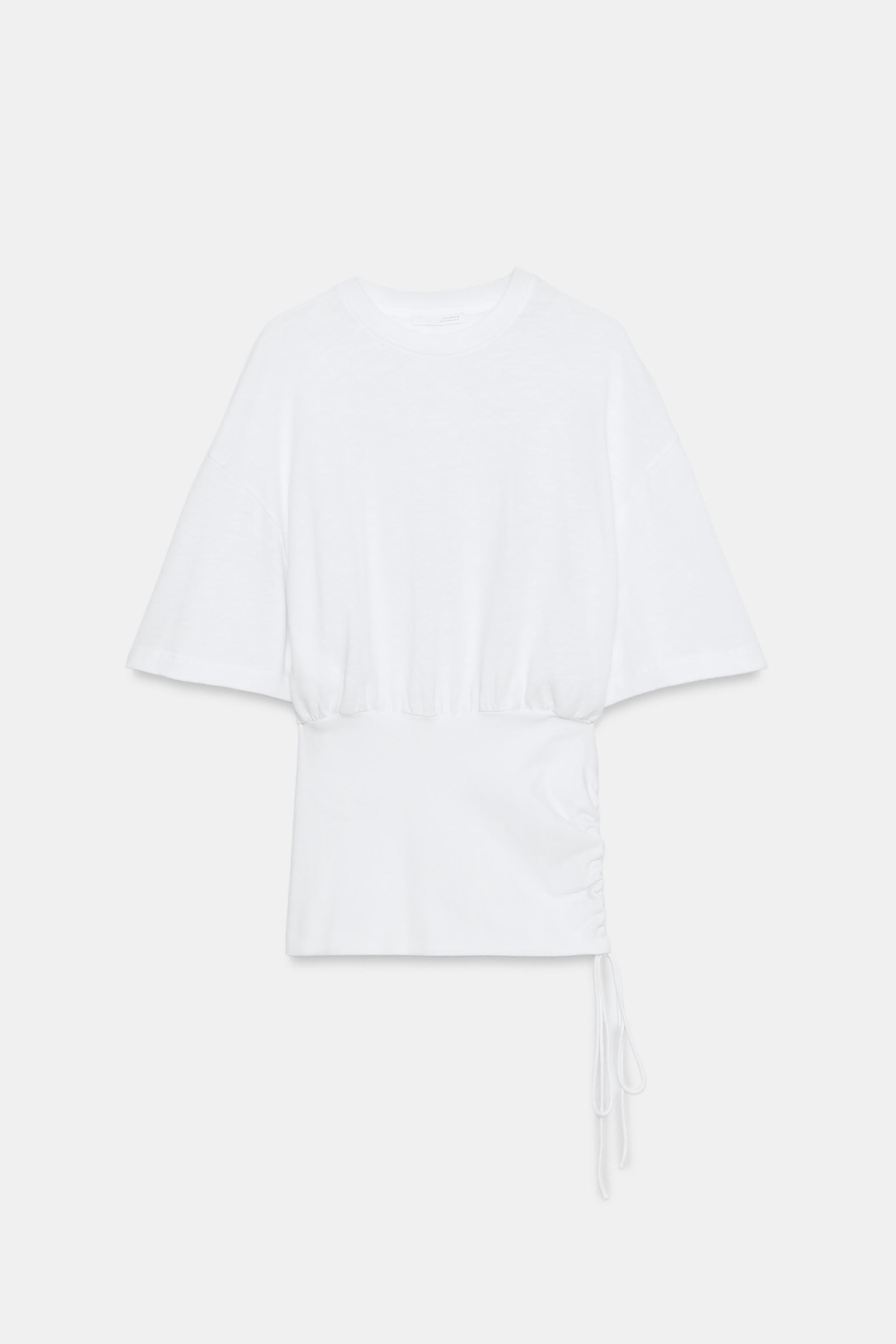 SLUB BELTED TOP | Zara US