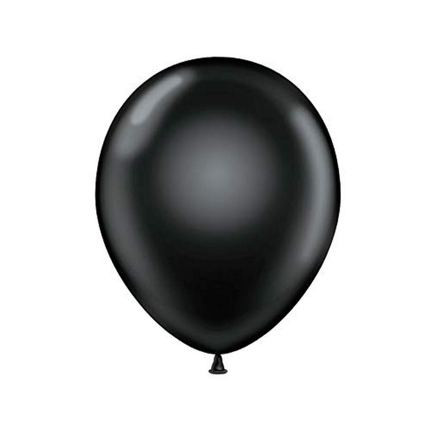 Tuf-Tex 5" Black Latex Balloons | Amazon (US)