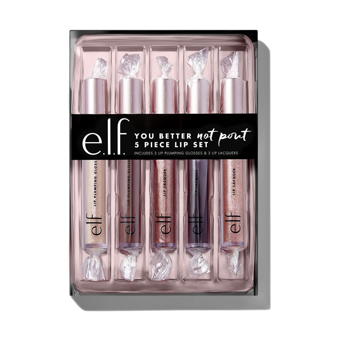 You Better Not Pout 5-Piece Lip Set | e.l.f. cosmetics (US)