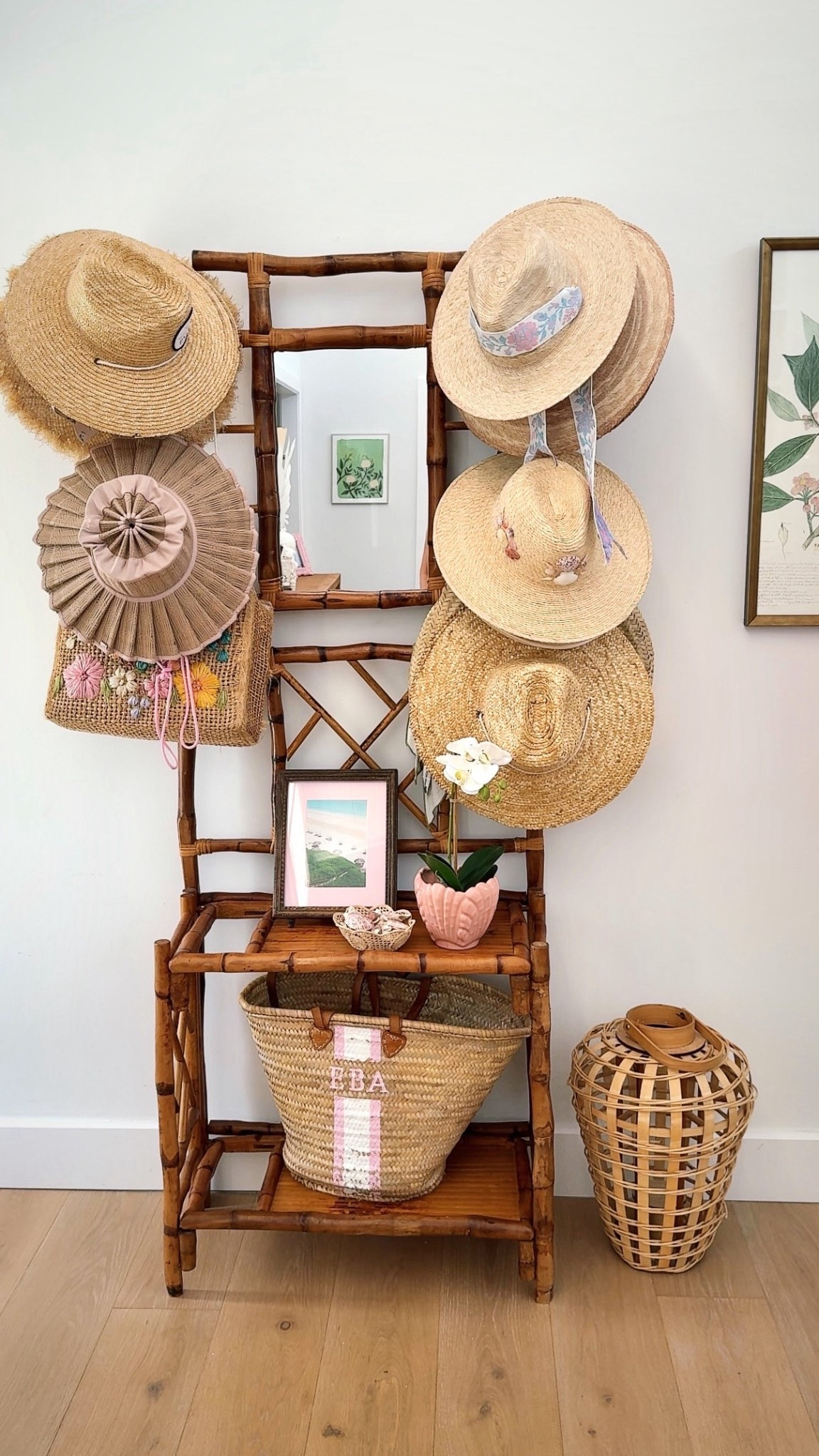 Bamboo hall tree 

#LTKHome