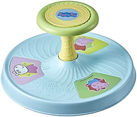 Playskool Peppa Pig Sit 'n Spin Musical Classic Spinning Activity Toy for Toddlers Ages 18 Months... | Amazon (US)