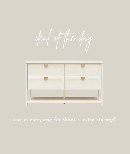 Found this dresser that looks like a console table! Use the drawers for shoe storage or a catch all at your front door! Two colors to choose from!

Entryway, console table, entryway table, home decor, affordable home finds, dresser, furniture, entryway ideas

#LTKstyletip #LTKsalealert #LTKhome