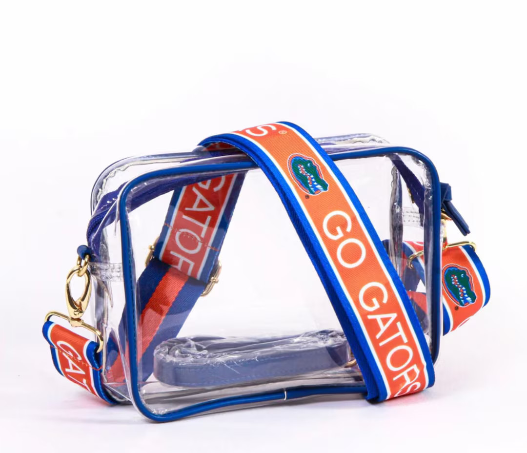 Florida GO GATORS Clear Purse With Strap - Licensed, Canvas, Tailgating, Game Day, Stadium Approv... | Etsy (US)