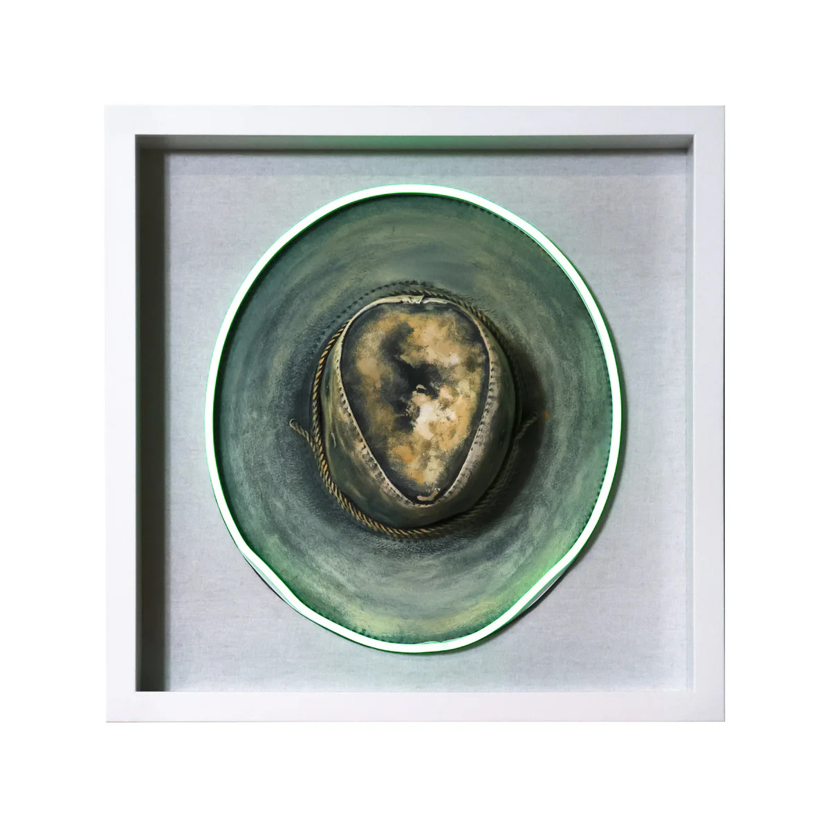 Electric Cowboy Petite - Green | Unique Wall Art | Scout Design Studio