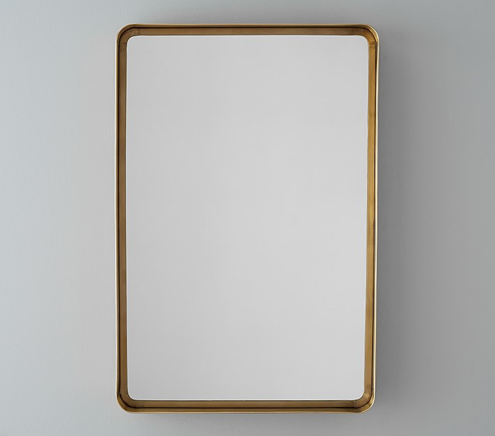 Gold Ledge Mirror | Pottery Barn Kids