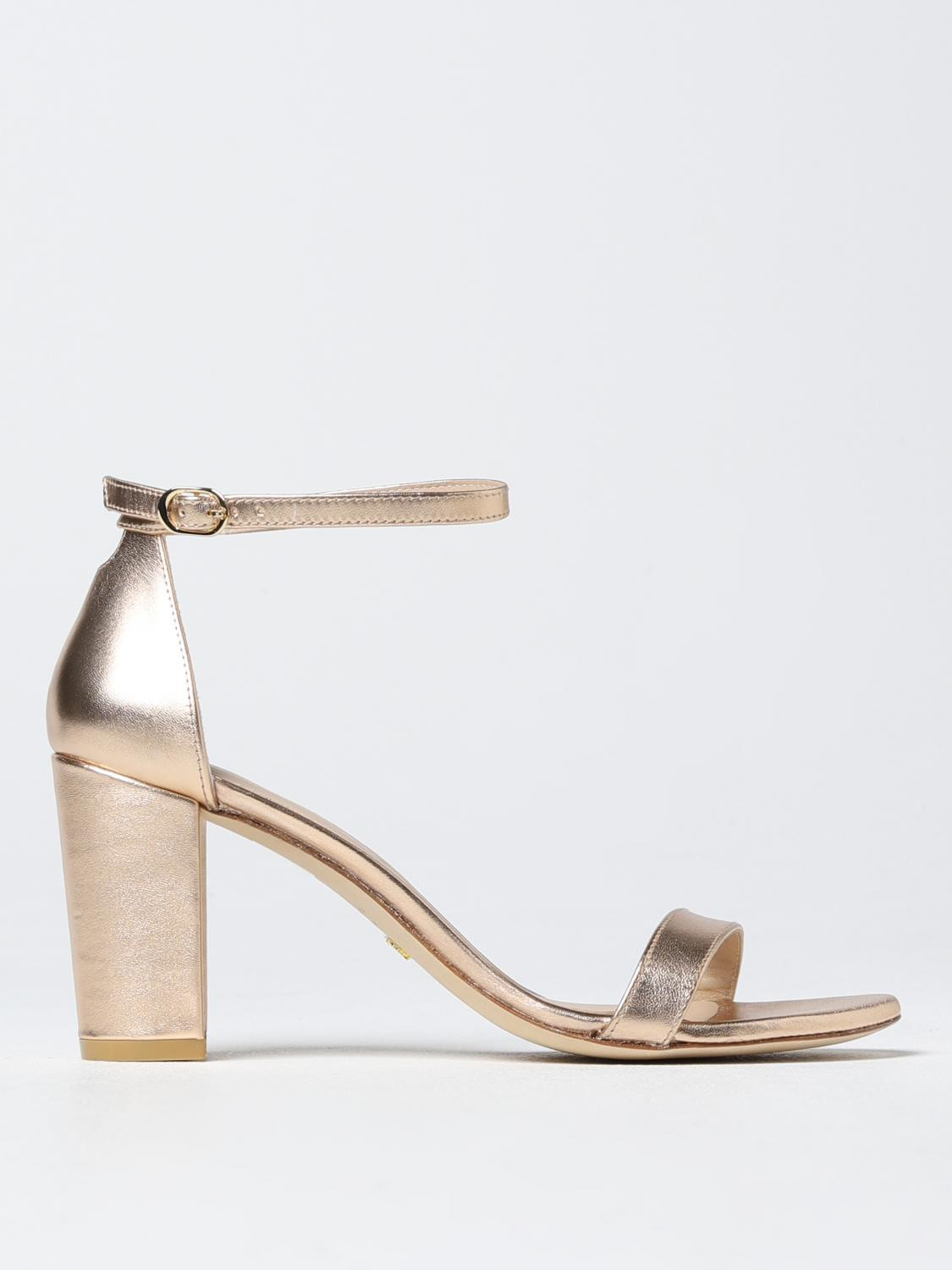 Heeled Sandals STUART WEITZMAN Woman colour Brown | Giglio.com - Global Italian fashion boutique