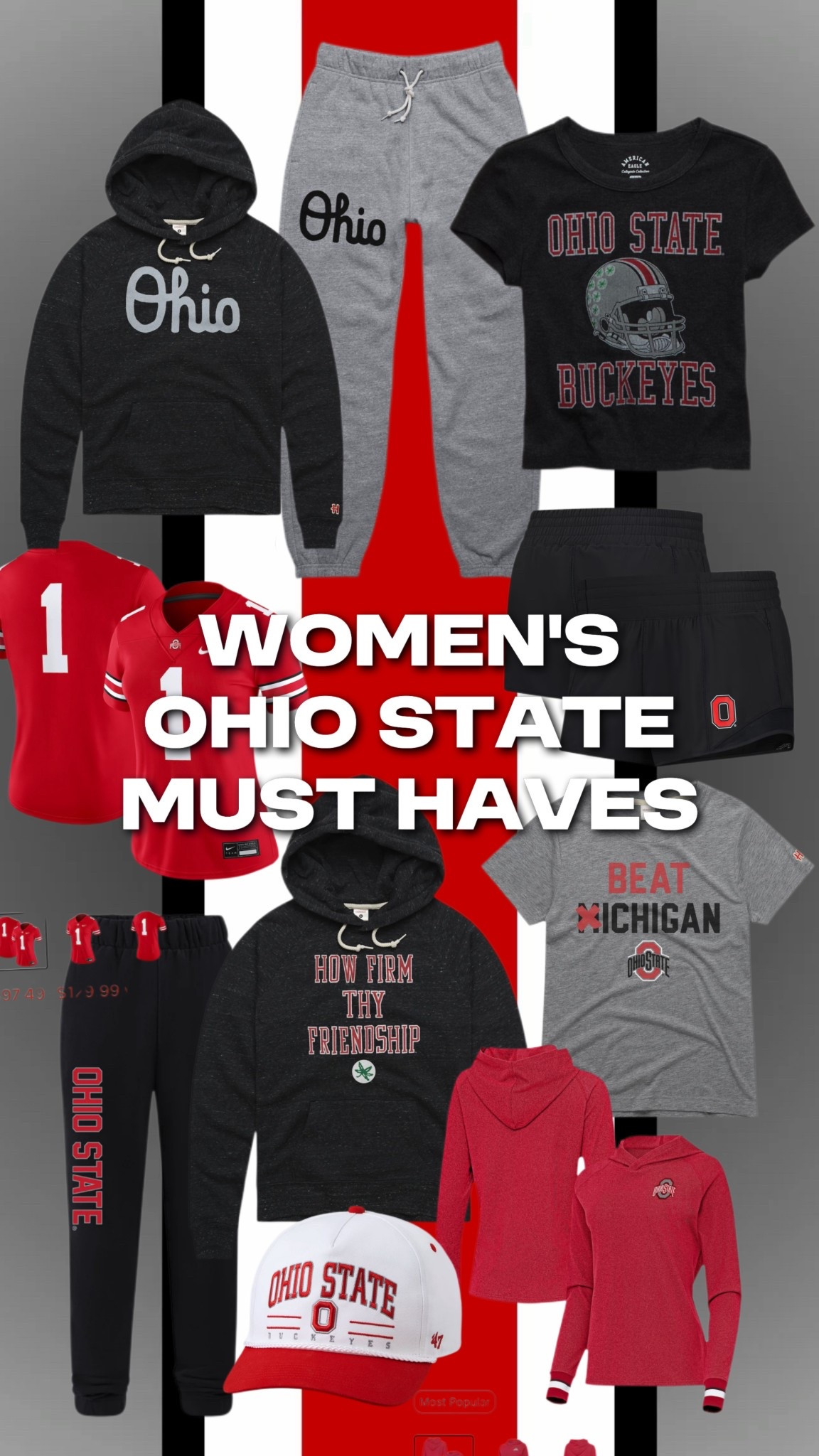 Ohio State girls… it’s officially that day. 🏈❤️‍🔥
Rounded up the cutest women’s Ohio State game-day gear from Lululemon, Fanatics, Nike, Trek, Homage, American Eagle & Hype and Vice — because if I’m stressed, at least I can be well-dressed.
Perfect for rivalry week, tailgates, watch parties, and screaming at the TV like it’s a personality trait.

women’s Ohio State outfit ideas, Ohio State game day clothes, OSU rivalry gear for women, Ohio State vs Michigan outfit inspo

#OhioState #GoBucks #GamedayStyle #CollegeGameday #RivalryWeek #LTKFinds #LTKStyle #LTKSportsFinds

#LTKActive #LTKGiftGuide #LTKfitnessgoals