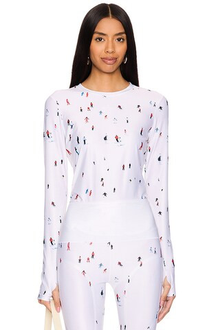 Perfect Moment Perfect Active Tee in Dede Ski Print from Revolve.com | Revolve Clothing (Global)
