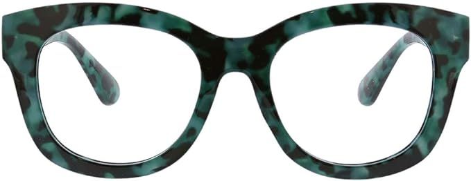 Peepers by PeeperSpecs Women's Center Stage Oversized Blue Light Blocking Reading Glasses | Amazon (US)