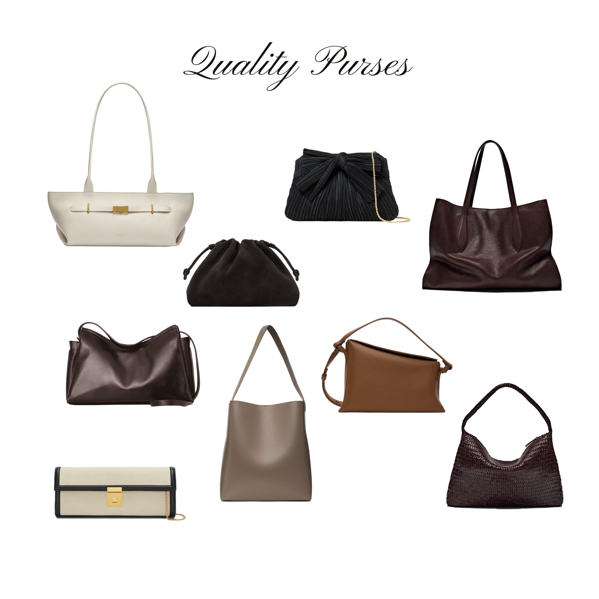 A list of carefully curated purses of quality that won’t break the bank. #fortheladies #statementbags

#LTKWatchNow #LTKItBag #LTKStyleTip