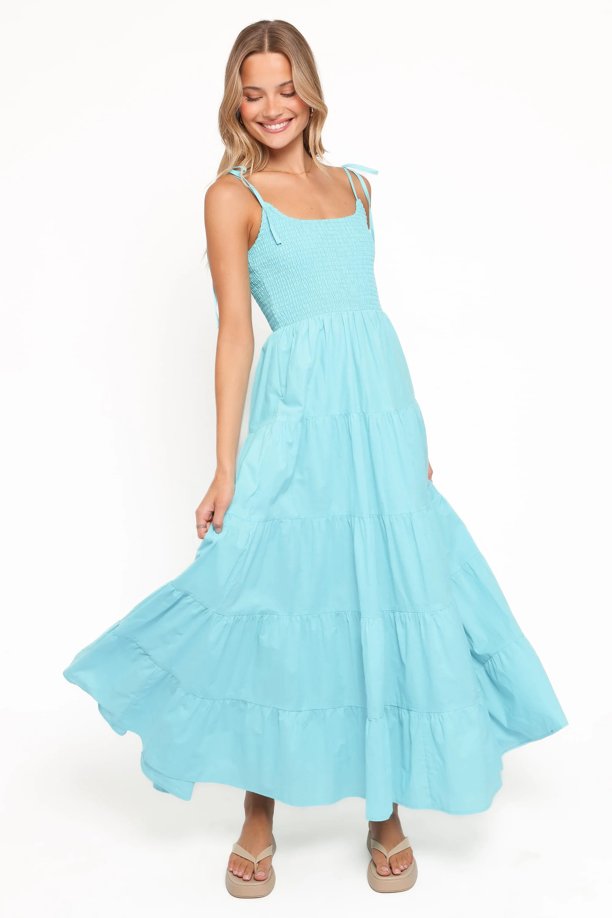 Delaware Maxi Dress - Blue | Petal & Pup (US)