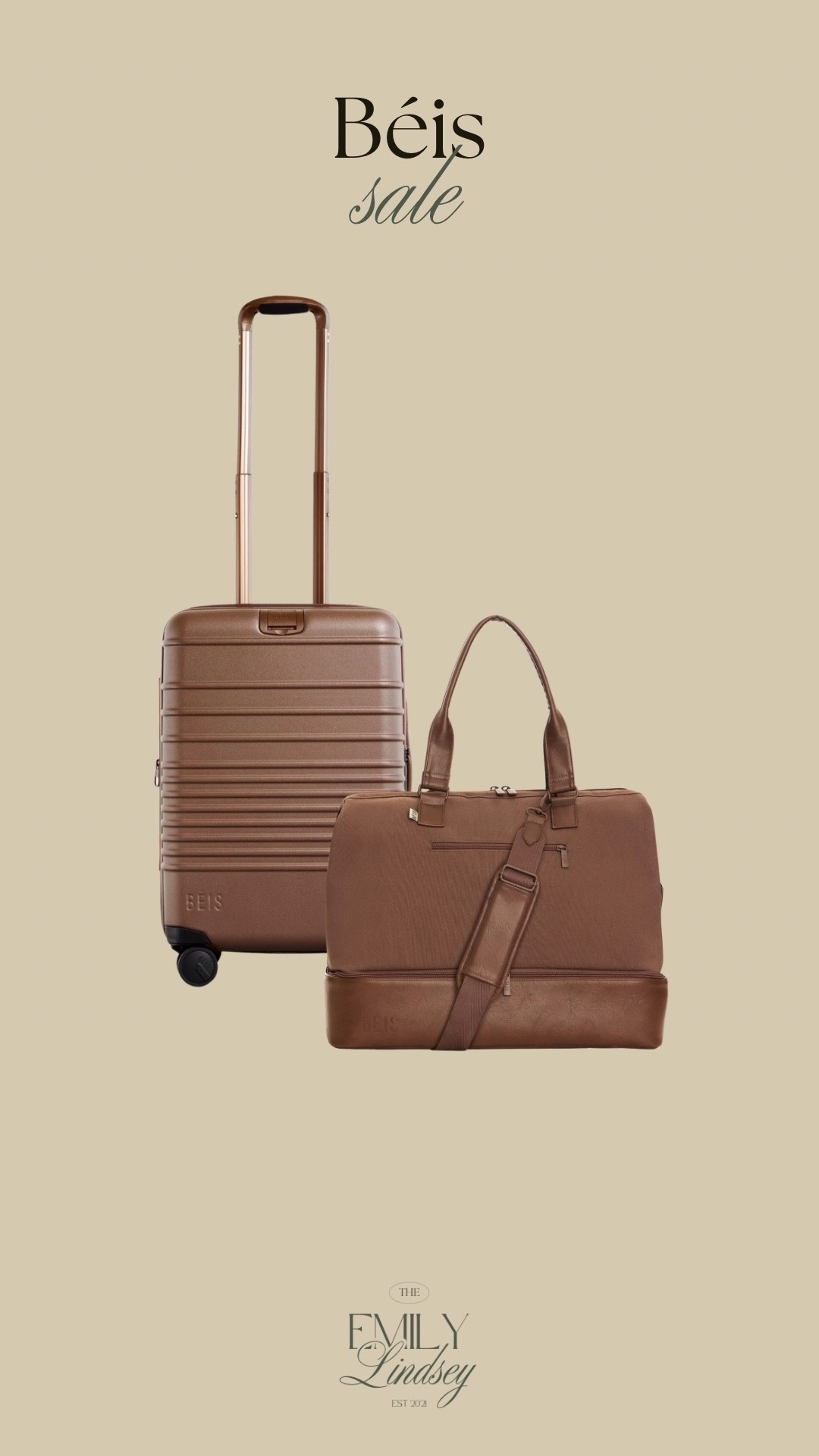 Love my beis luggage! The carry on is *chef’s kiss*. The handle is cushioned plus the way it’s divided inside with zippers is truly amazing. Makes traveling so easy. The weekender bag is perfect as a carry on. I’ve gotten a ton of use out of mine. 30% off today only for Black Friday! 



#LTKCyberWeek #LTKTravel