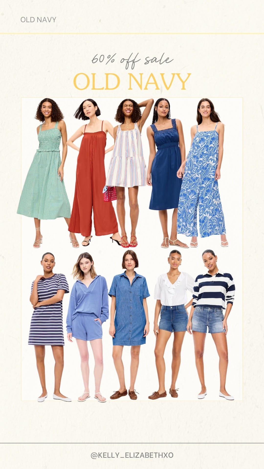 Old Navy 60% off sale!!!

#LTKSaleAlert #LTKMidsize #LTKSeasonal